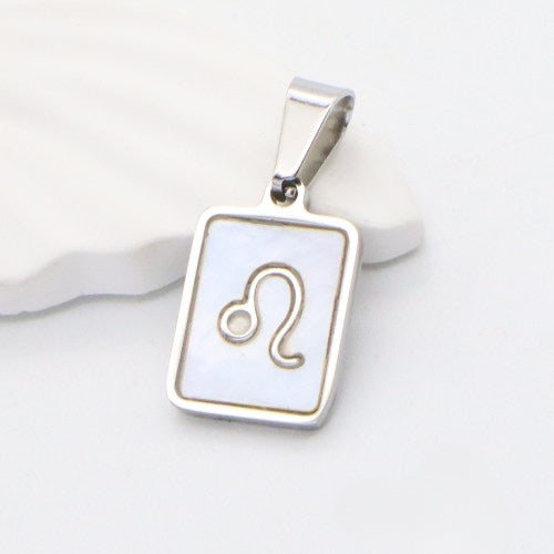 Silver Leo charm