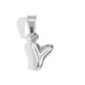 Silver Y charm