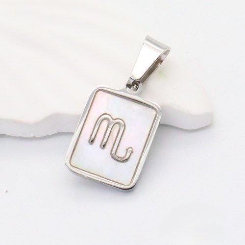 Silver Scorpio charm