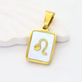 Gold Leo charm