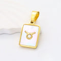 Gold Taurus charm
