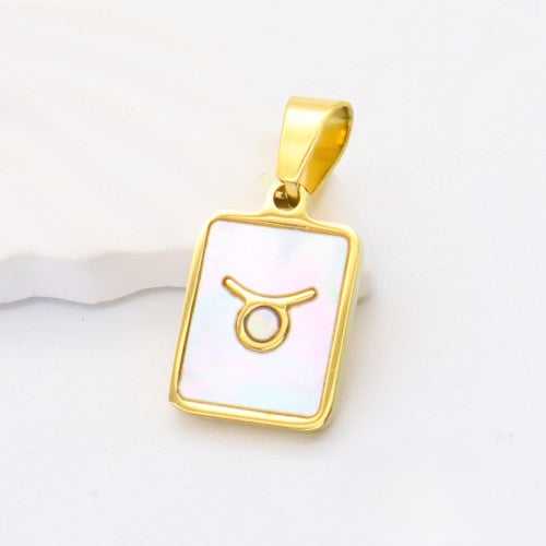 Gold Taurus charm