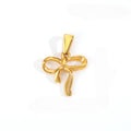 Gold Mini Vintage bow charm