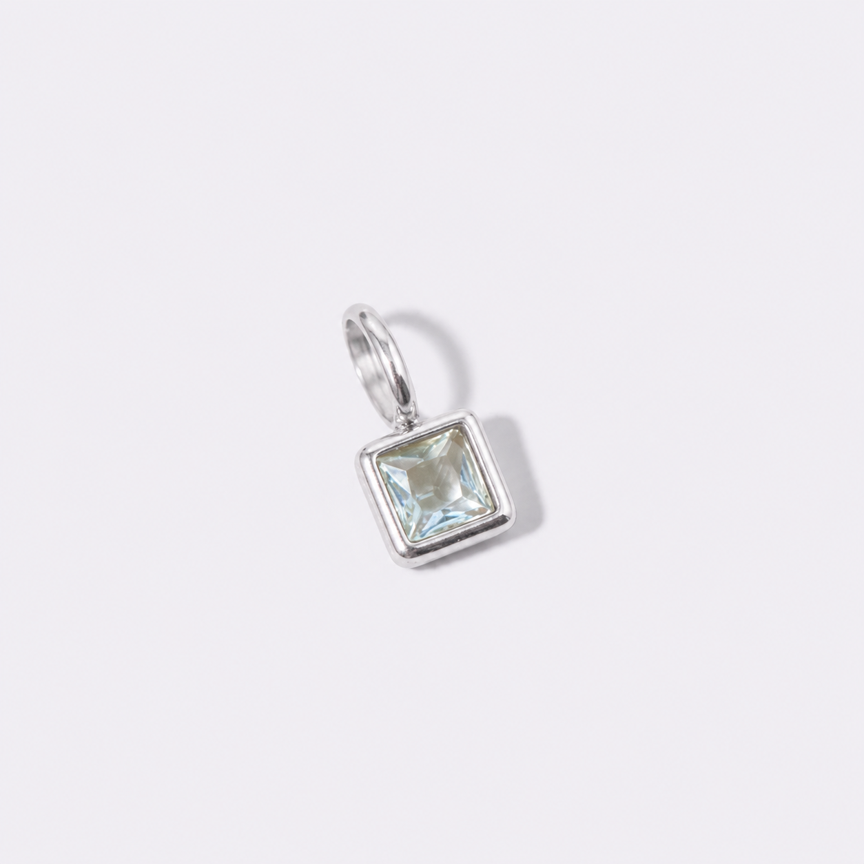 Silver March charm