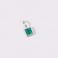 Silver May charm
