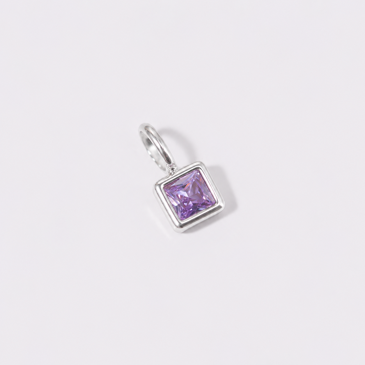 Silver June charm