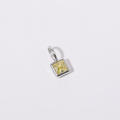 Silver August charm