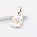 Silver Cancer charm