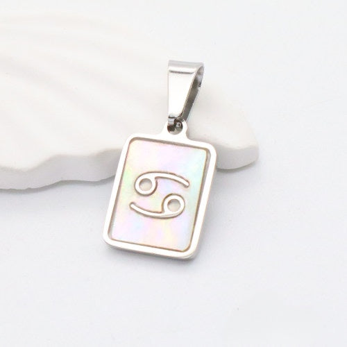 Silver Cancer charm