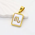 Gold Scorpio charm