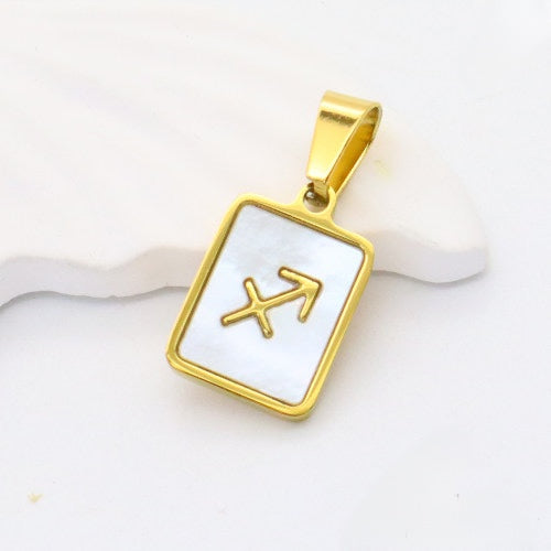 Gold Sagittarius charm