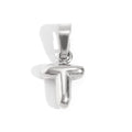 Silver T charm