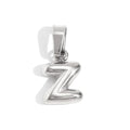 Silver Z charm
