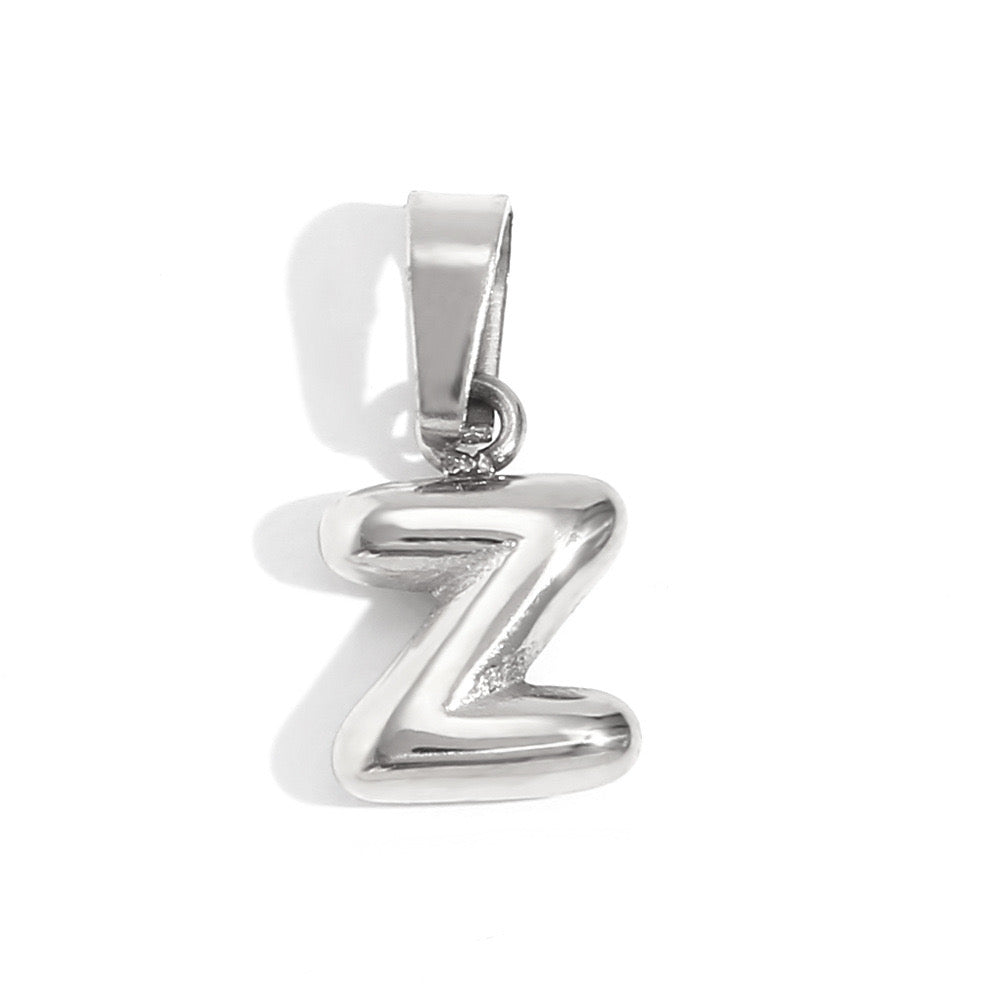 Silver Z charm