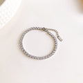 Silver Classic Tennis Bracelet
