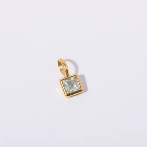 Gold March charm