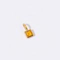 Gold November charm